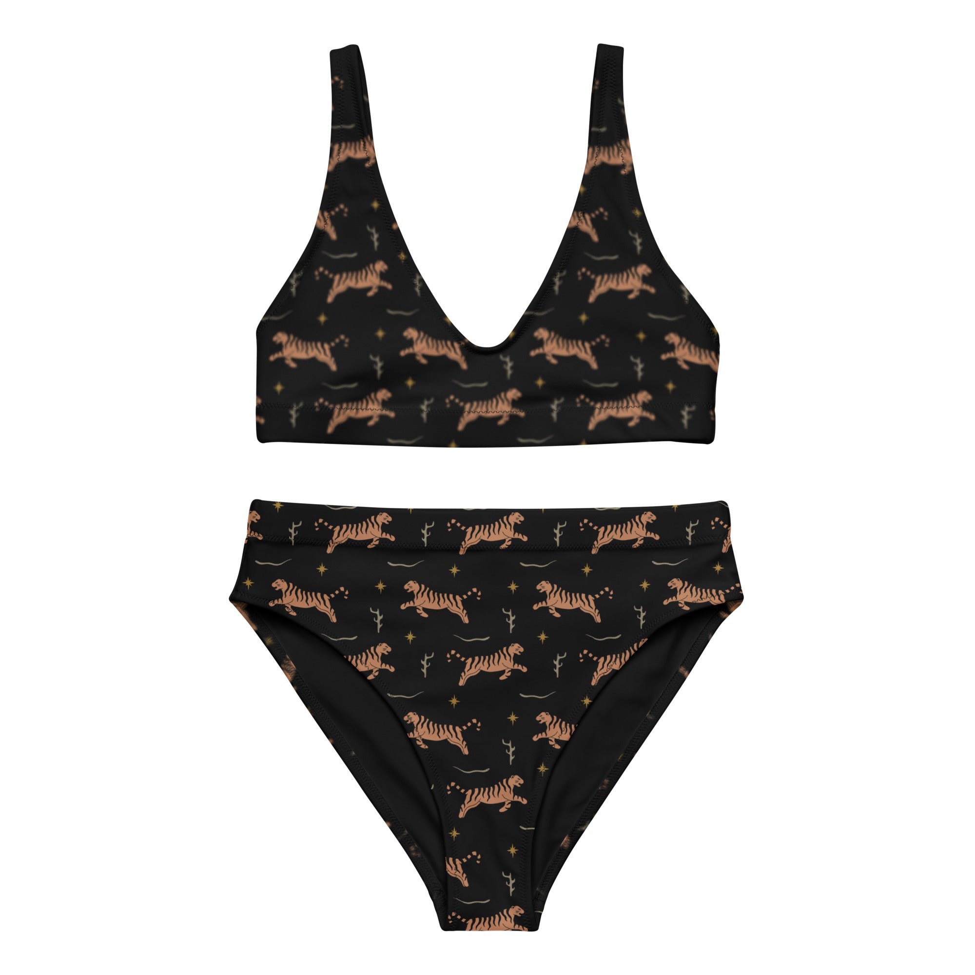 Wear The Expression Recycled high-waisted bikini main image 1
