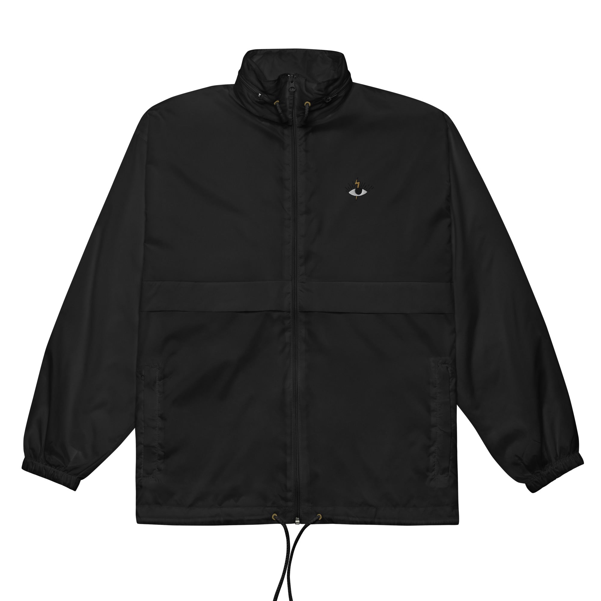 basic-unisex-windbreaker-black
